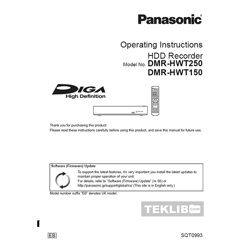 Panasonic Dmr Ex97eb K User Manual